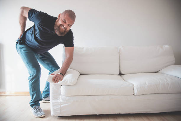 Don't let lifting heavy furniture cause you or a loved one a back injury. 