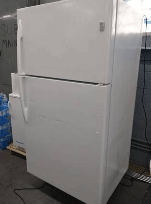 An old fridge like this can be an eyesore and an extra energy consumer.